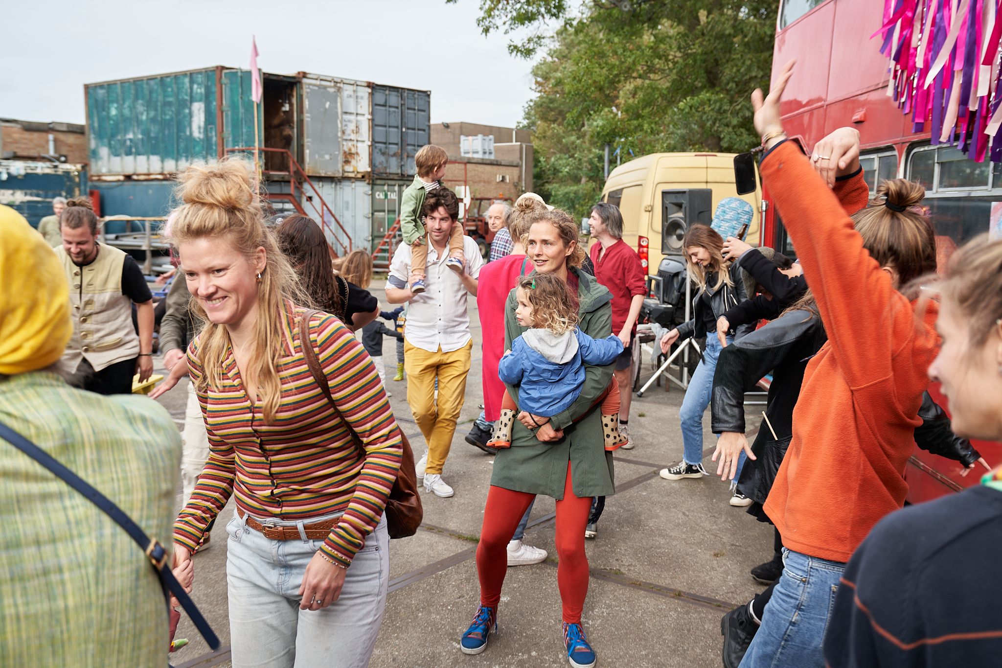 Impressie de hoopening